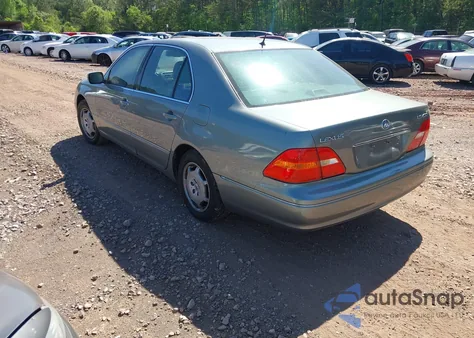 2002 Lexus Ls 430 from USA, damaged, VIN JTHBN30F220080774